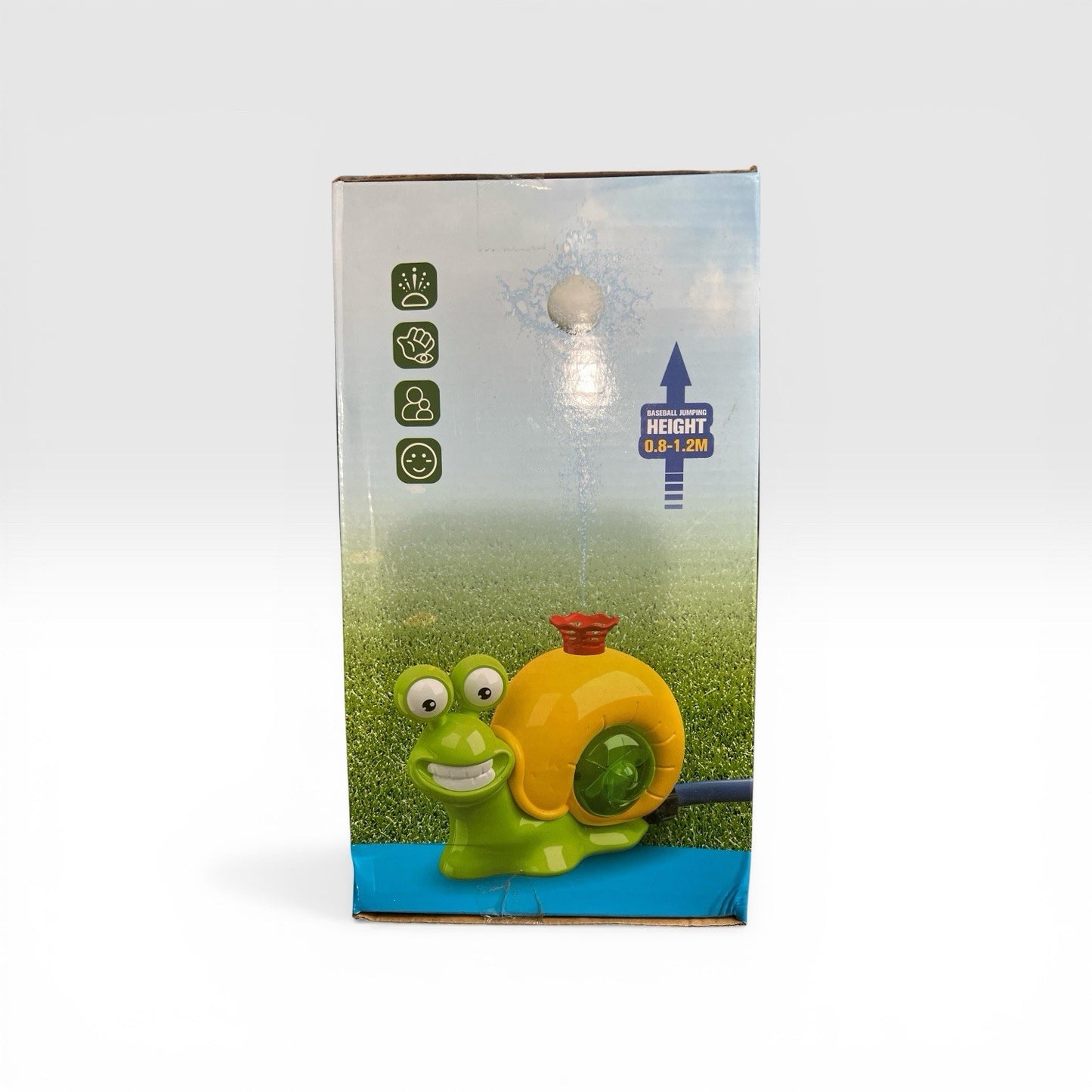 Kids Baseball Water Sprinkler Toy – 360-Degree Spray Set