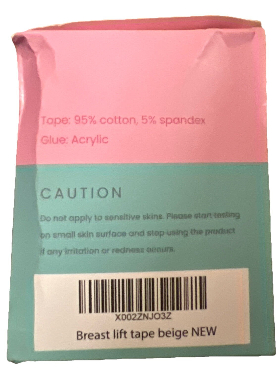 Breast Lift Tape, Beige Sweat-Resistant Body Tape by Risque