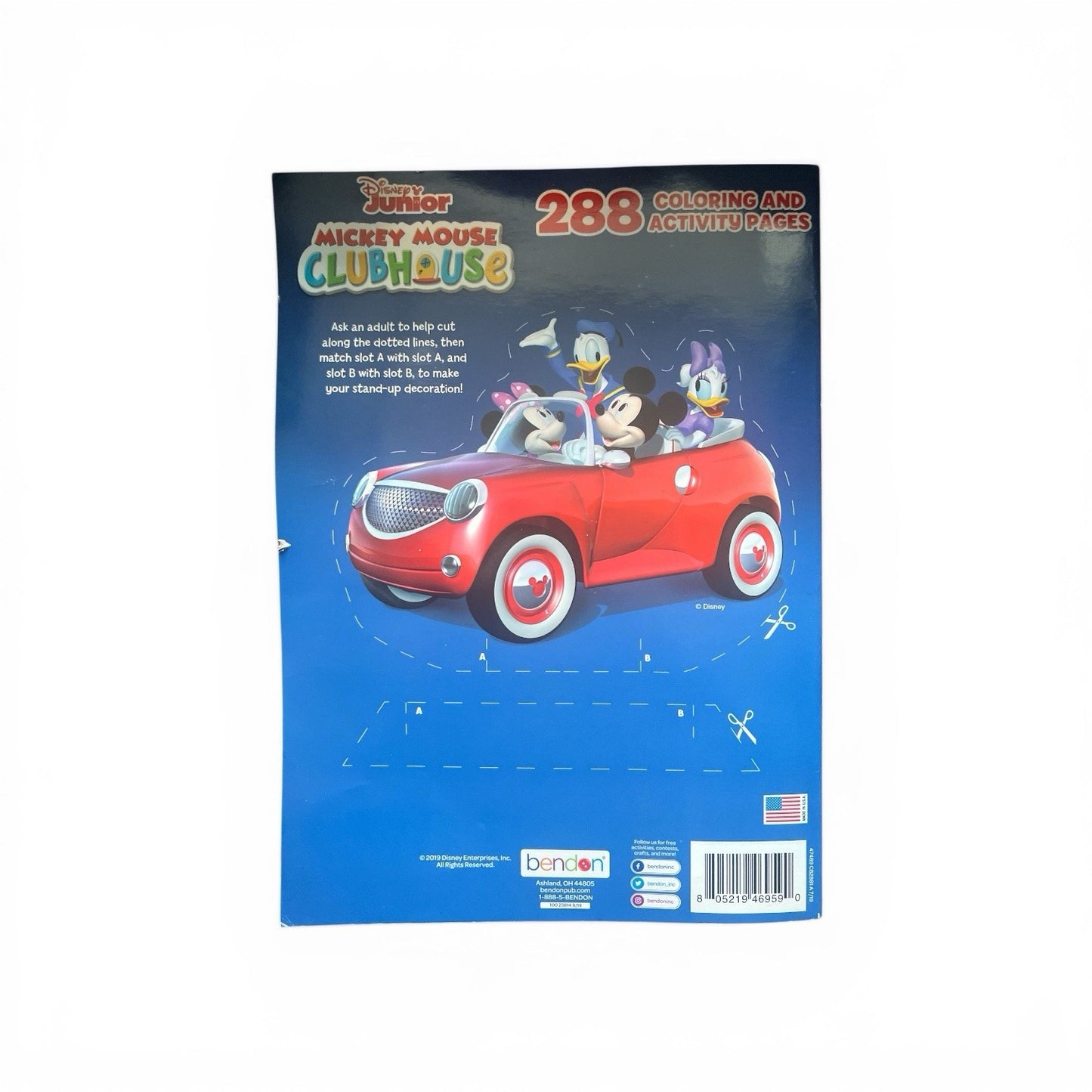 Disney Junior Mickey Mouse Jumbo Coloring Book for Kids