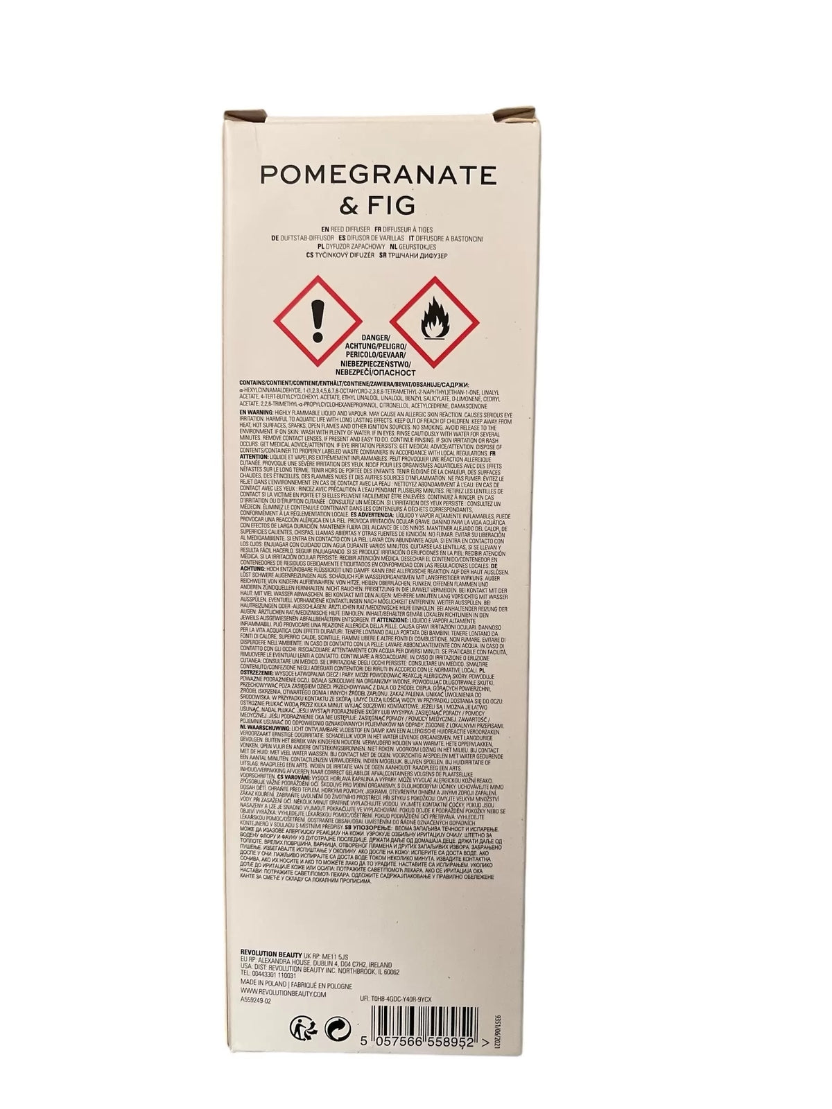 Pomegranate Fig Reed Diffuser Home Fragrance - Revolution