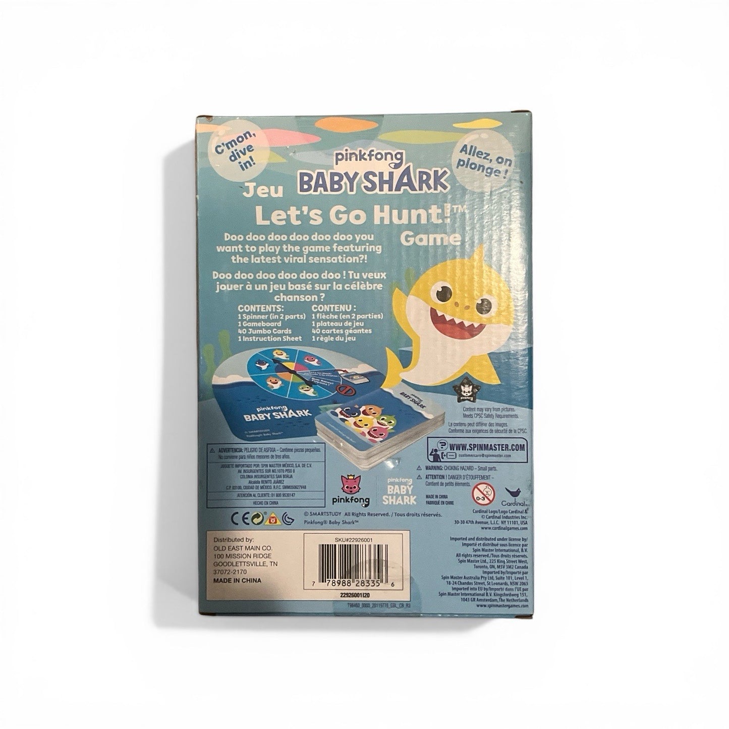 Baby Shark Card Game Let's Go Hunt, Pinkfong Ready to Roll