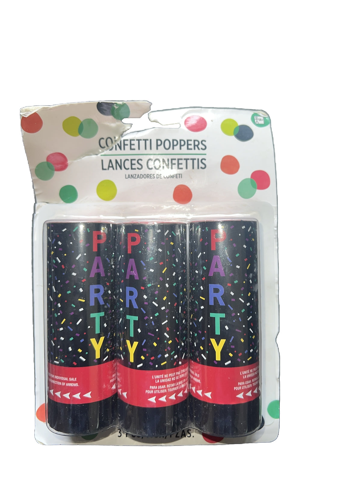 Confetti Poppers Spring-Loaded Party Favors for Celebrations