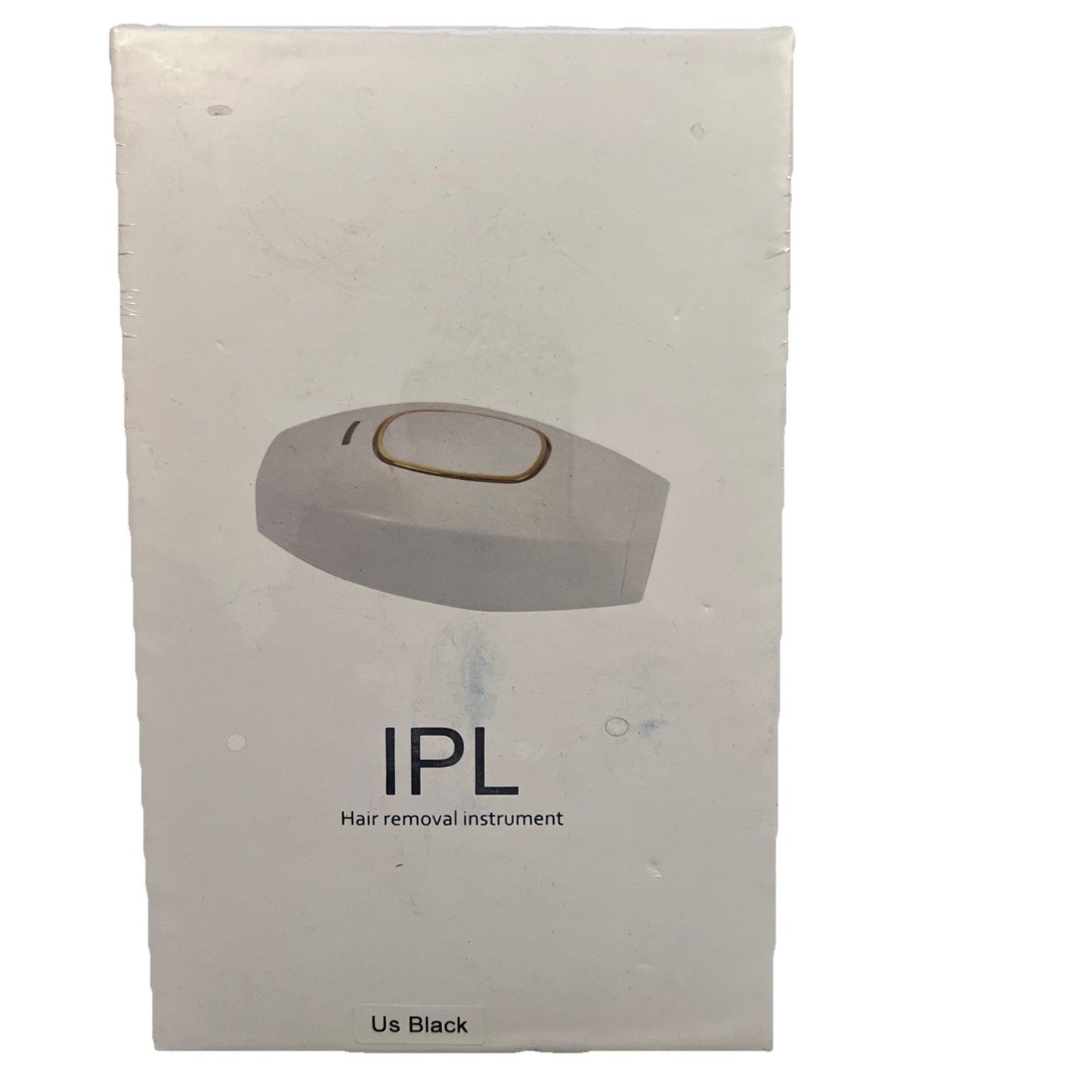 IPL Hair Laser Removal Handset Black Permanent Hair Reduction At-Home Device | Bazrify