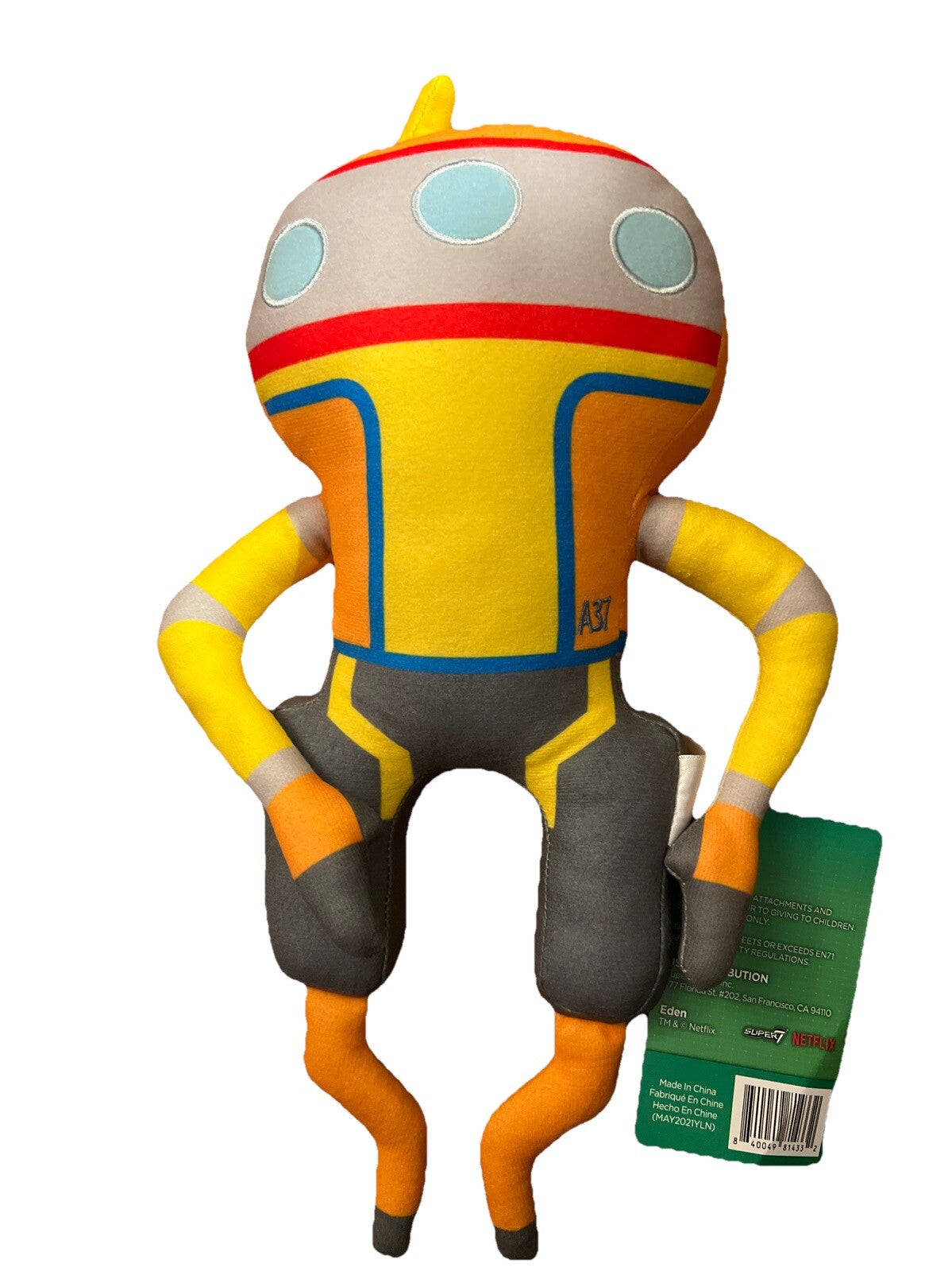 Eden A-37 Robot Plush 14 Inch Anime Collectible - Super7