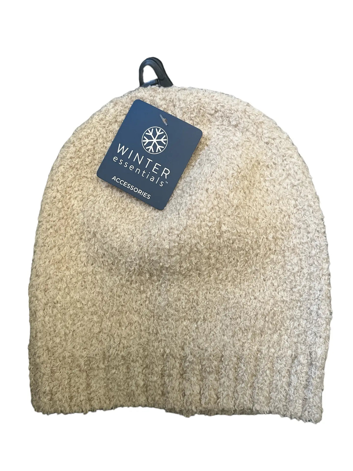 Winter Essentials Beige Cozy Hat Stylish Warm Knit Beanie Cold Weather | Bazrify