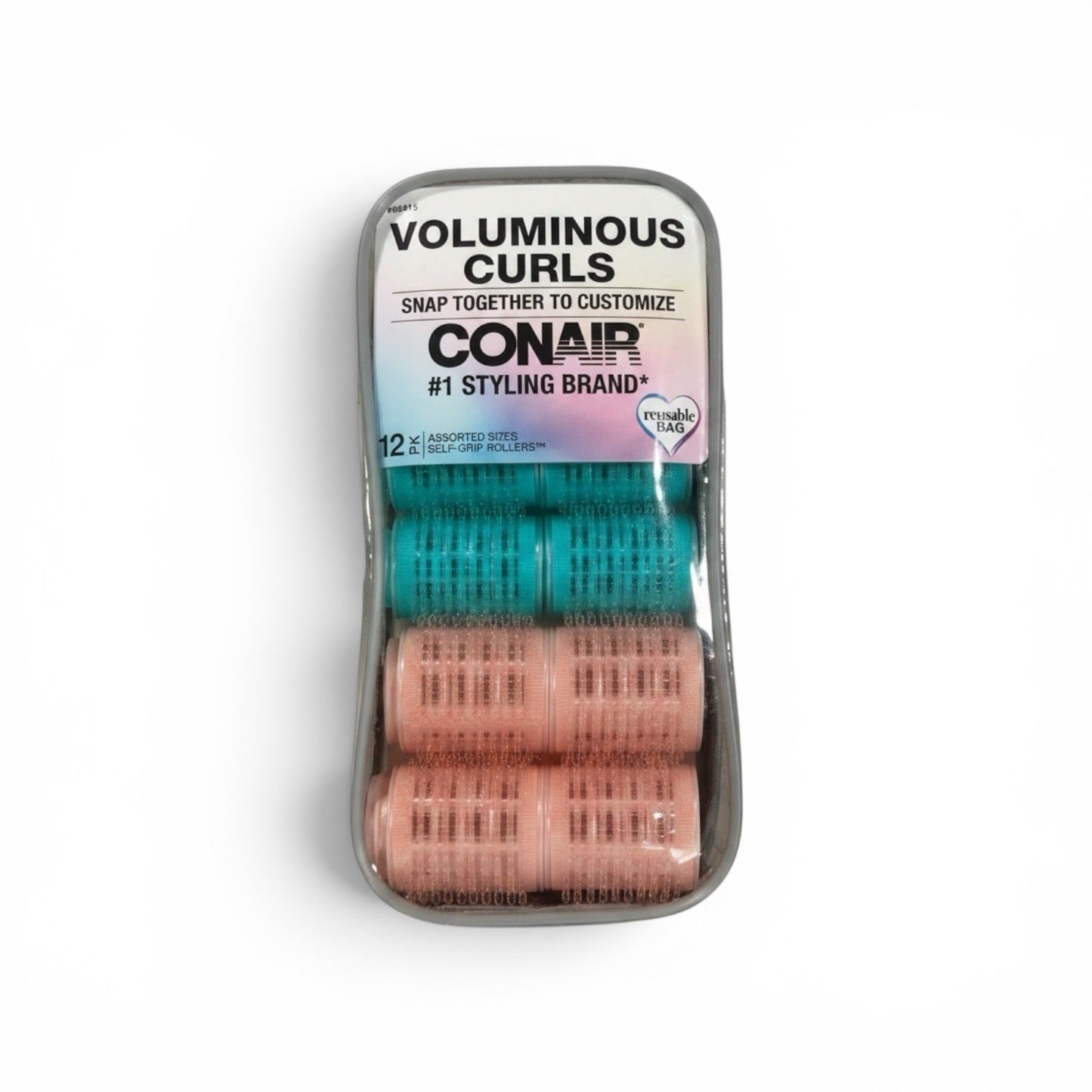 Self Grip Hair Rollers 12-Pack Curlers Set - Conair