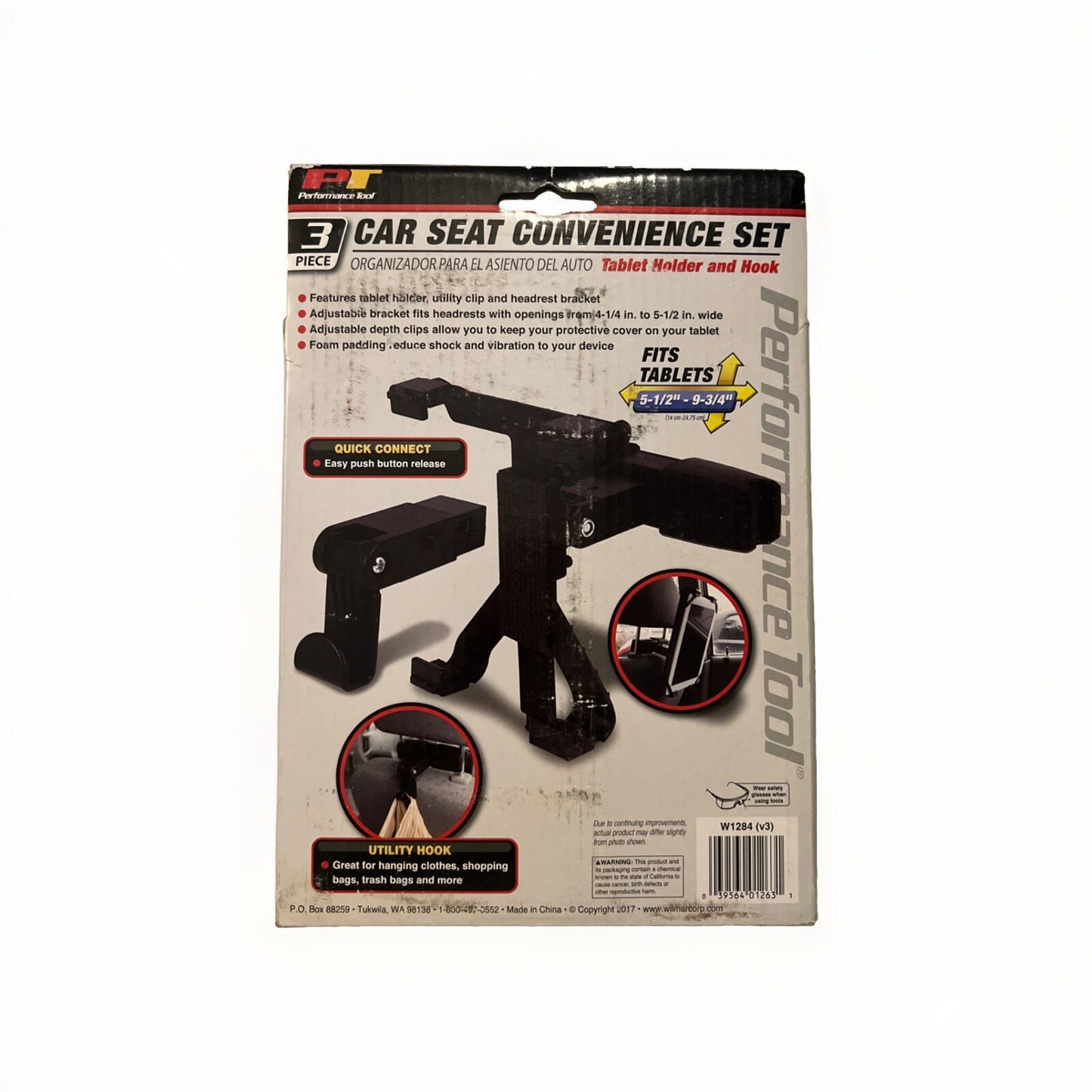 Car Seat Installation Kit 3-Pc - Performance Tool W1284