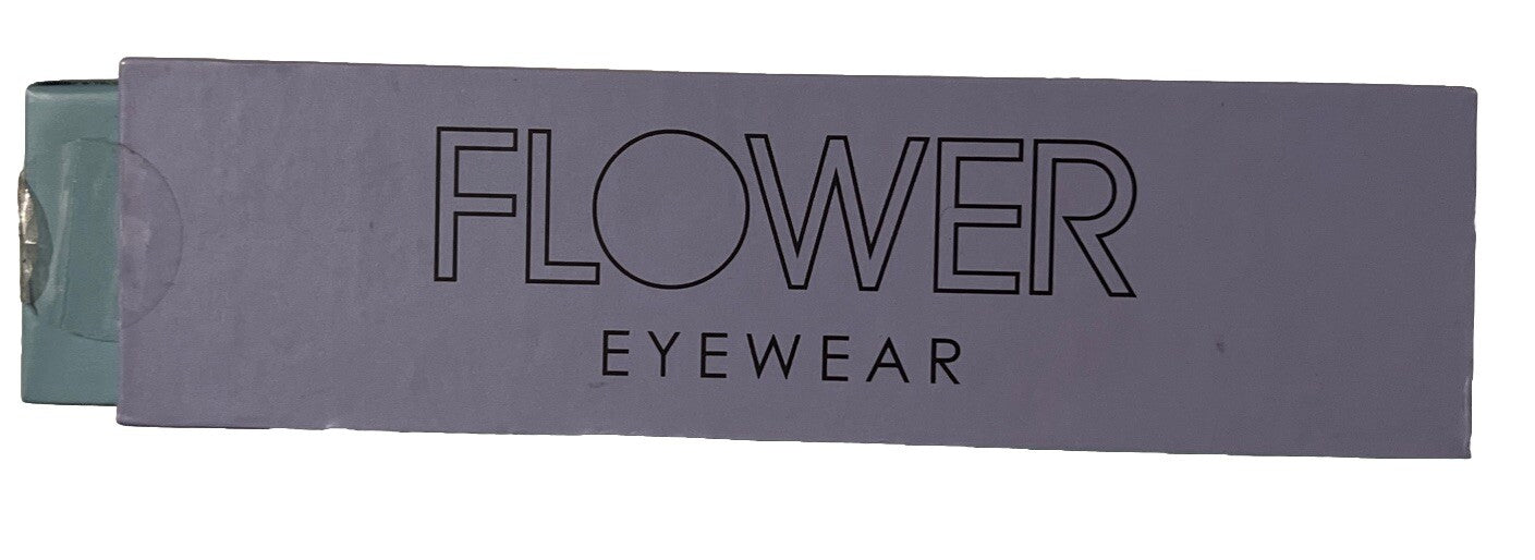 Flower Blue Light Blocking Glasses, Hazel Crystal Blush