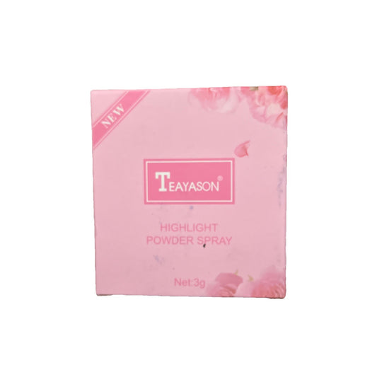 Highlight Powder Spray, Metallic Face Highlighter | Teayason
