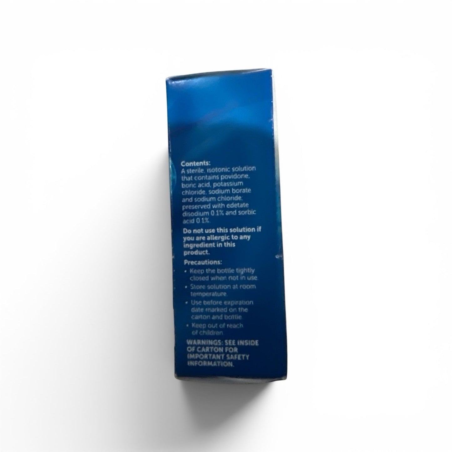 Lubricant Eye Drops for Contact Lens Rewetting - Renu