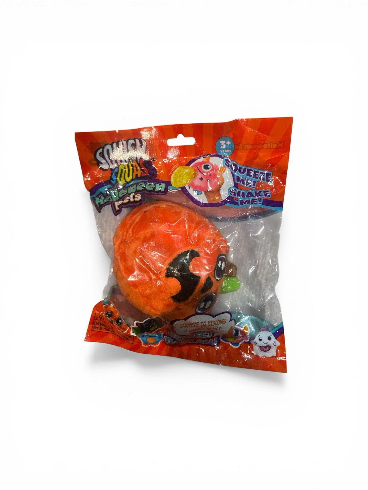 Squish Squash Halloween Pet Plush Fidget Ball - Poppy #3