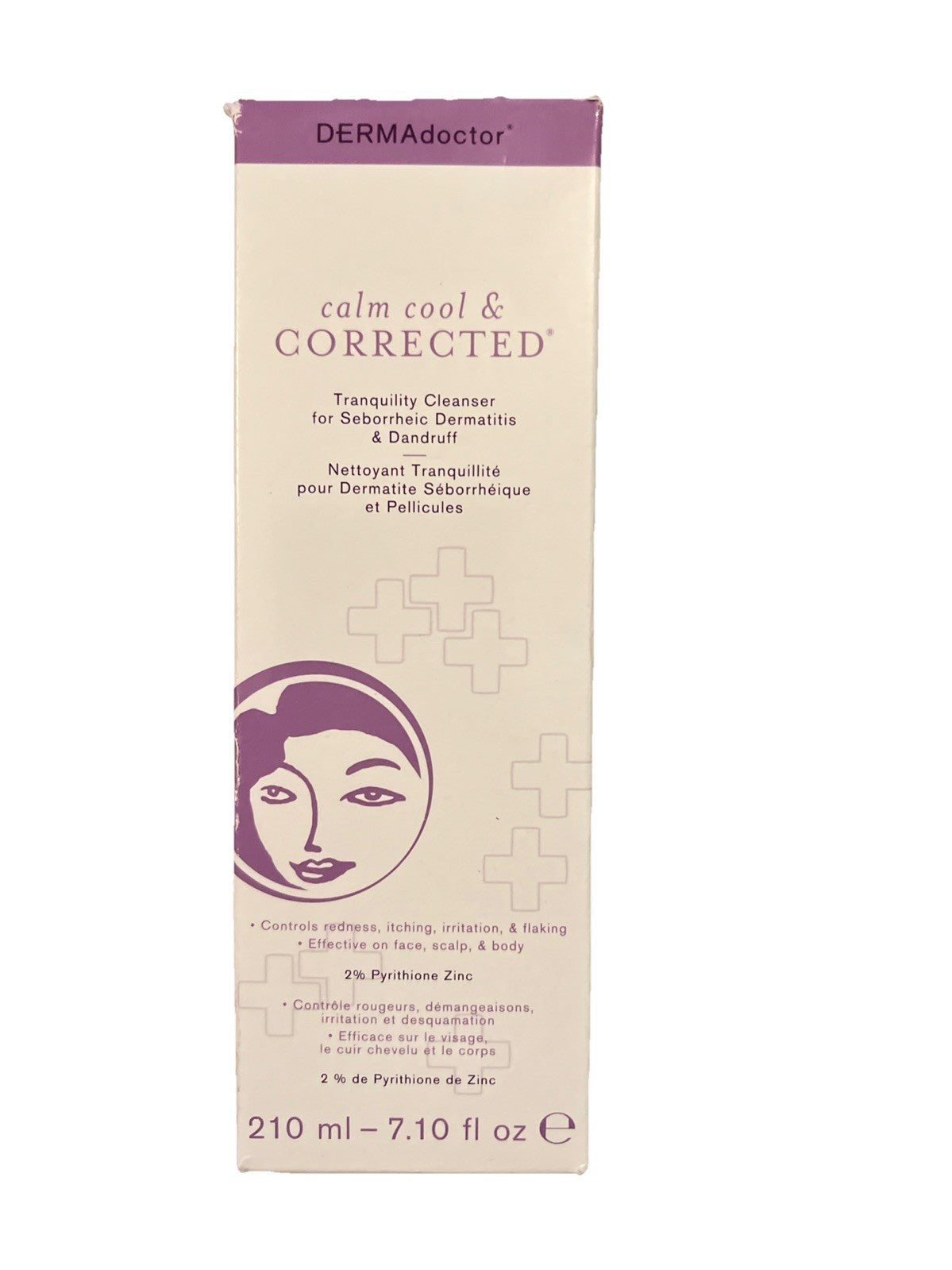Tranquility 2% Zinc Cleanser 7.1 oz Face Body - DERMAdoctor