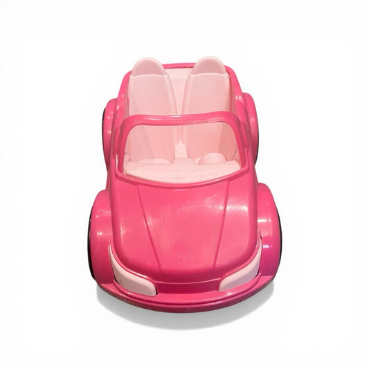 Fashion Doll Convertible Car – Pink 2 Seater Toy Vehicle