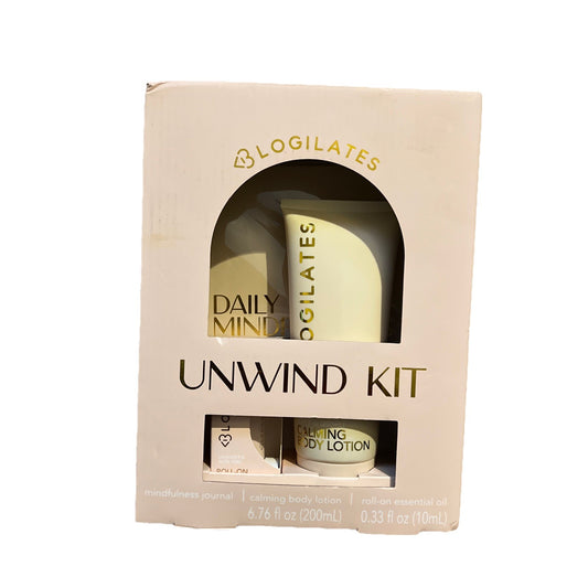Unwind Self-Care Kit – Journal, Lotion, Oil by Blogilates