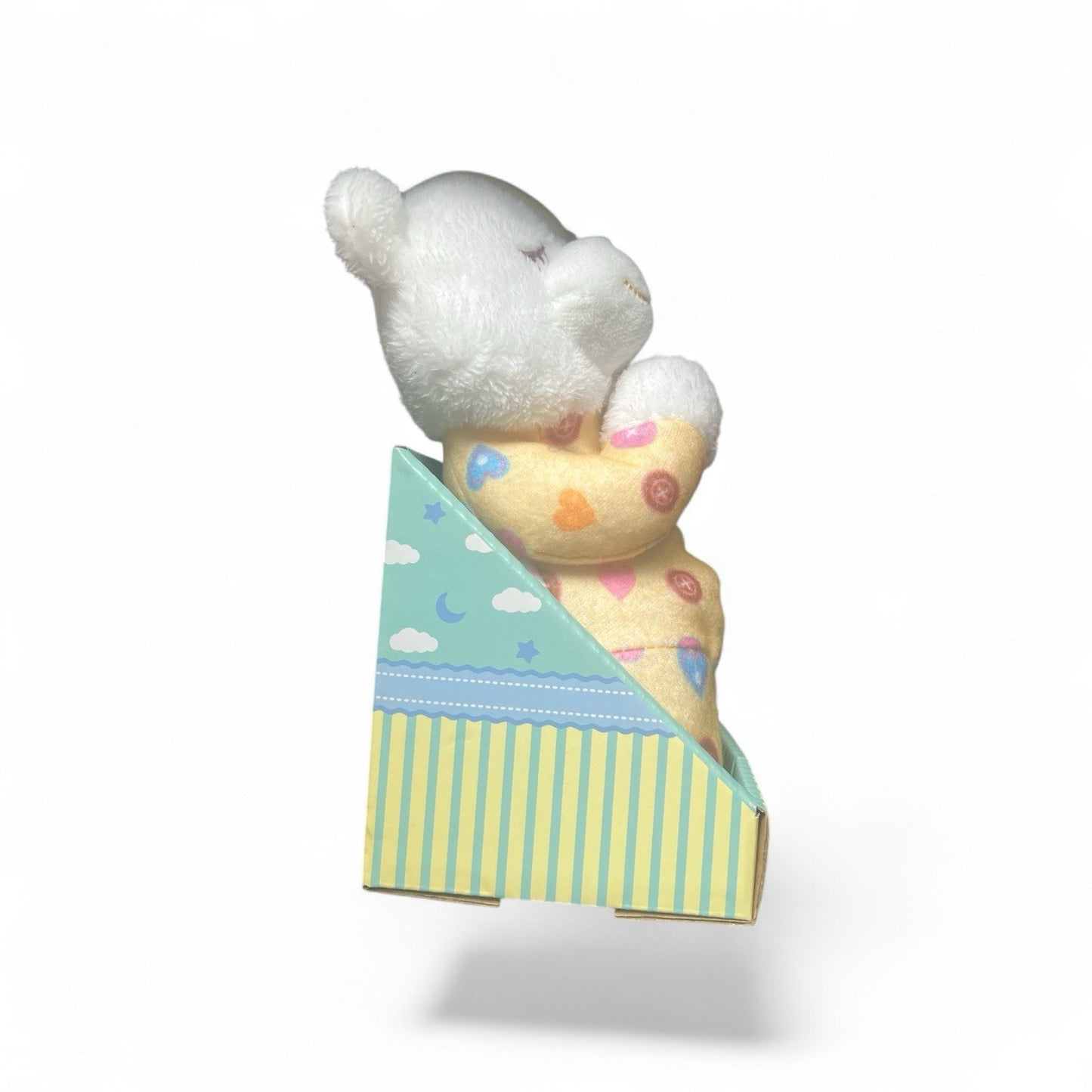 Prayer Bear Plush - White Talking Stuffed Animal in Yellow