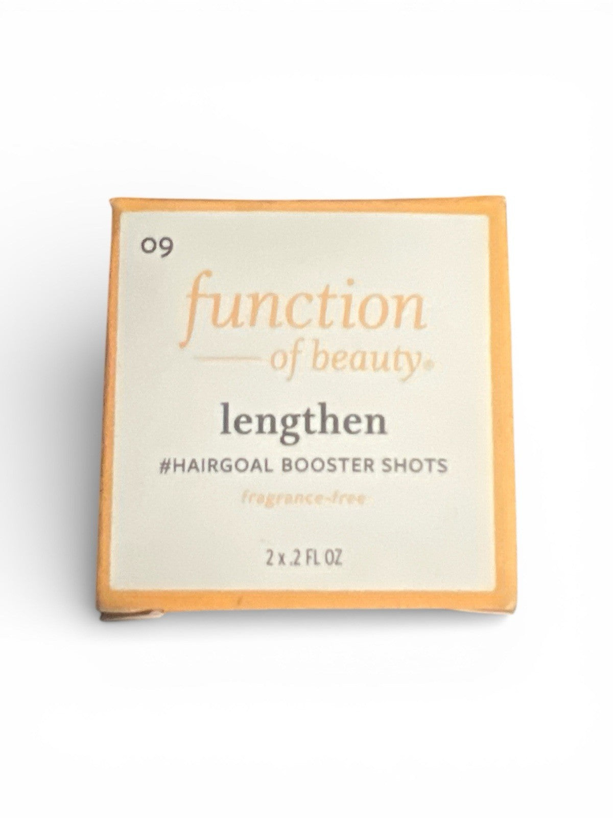 Function of Beauty Lengthen 09 Hair Goal Booster Shot Hair Care Concentrate 0.2 oz