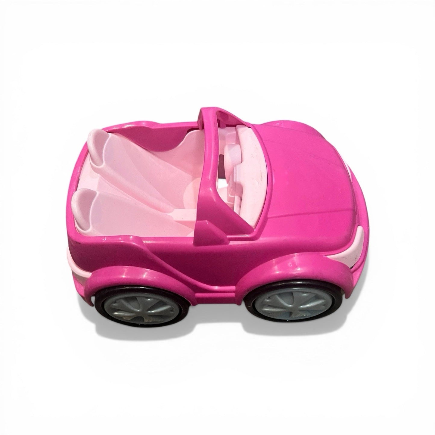 Fashion Doll Convertible Car – Pink 2 Seater Toy Vehicle