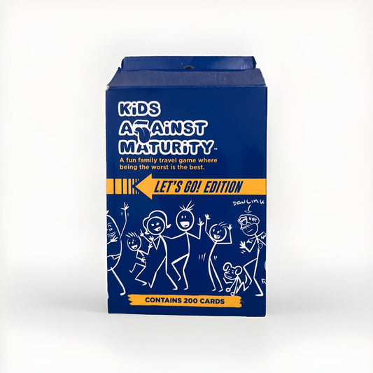 Kids Against Maturity Travel Card Game, Let's Go 200 Cards