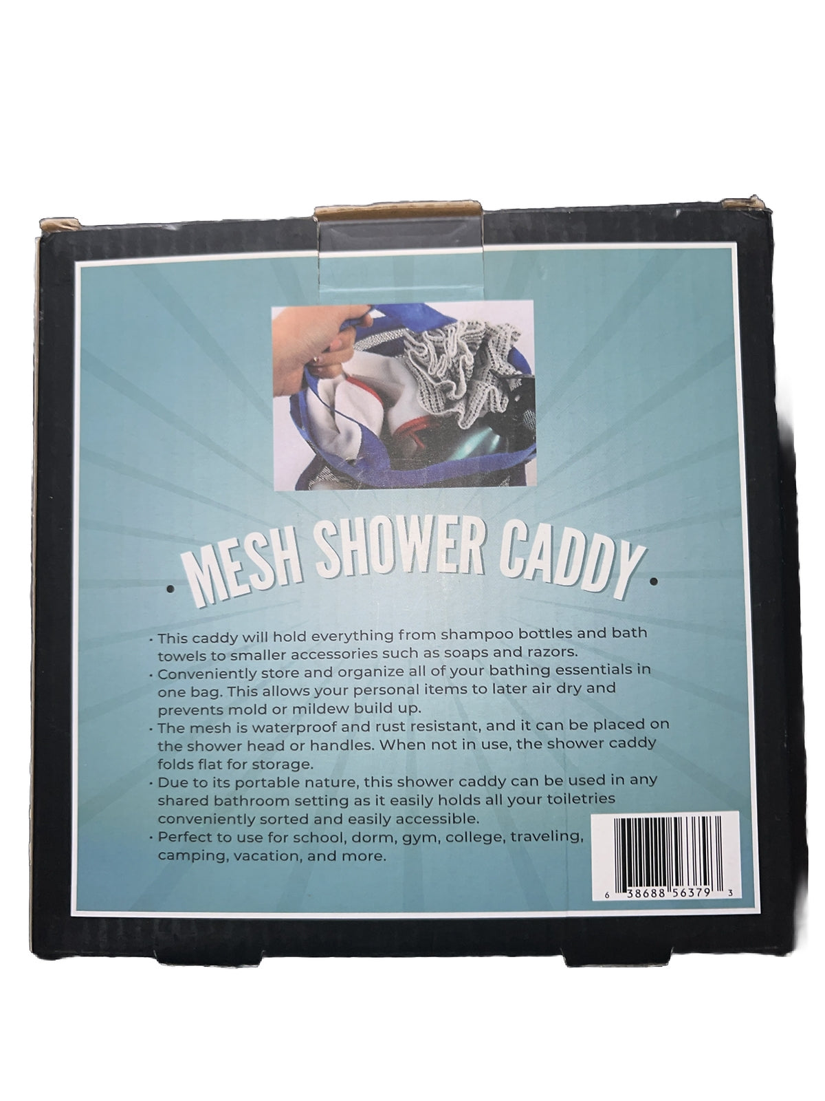 Mesh Shower Caddy | Portable Quick-Dry Travel Tote