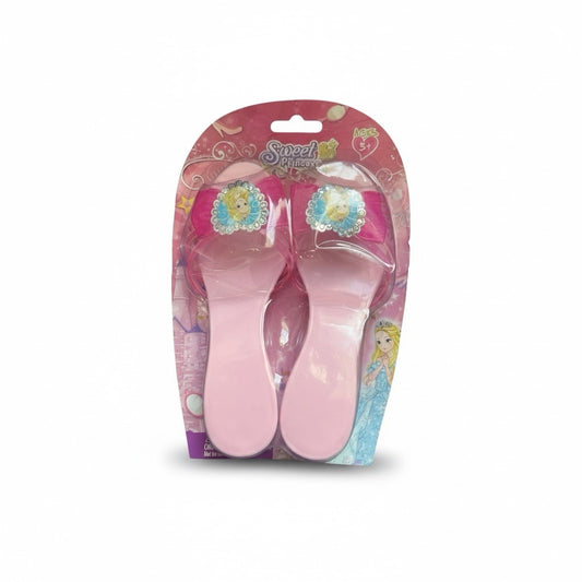 Toddler Princess Dress-Up Shoes, Pink Pretend Play Heels