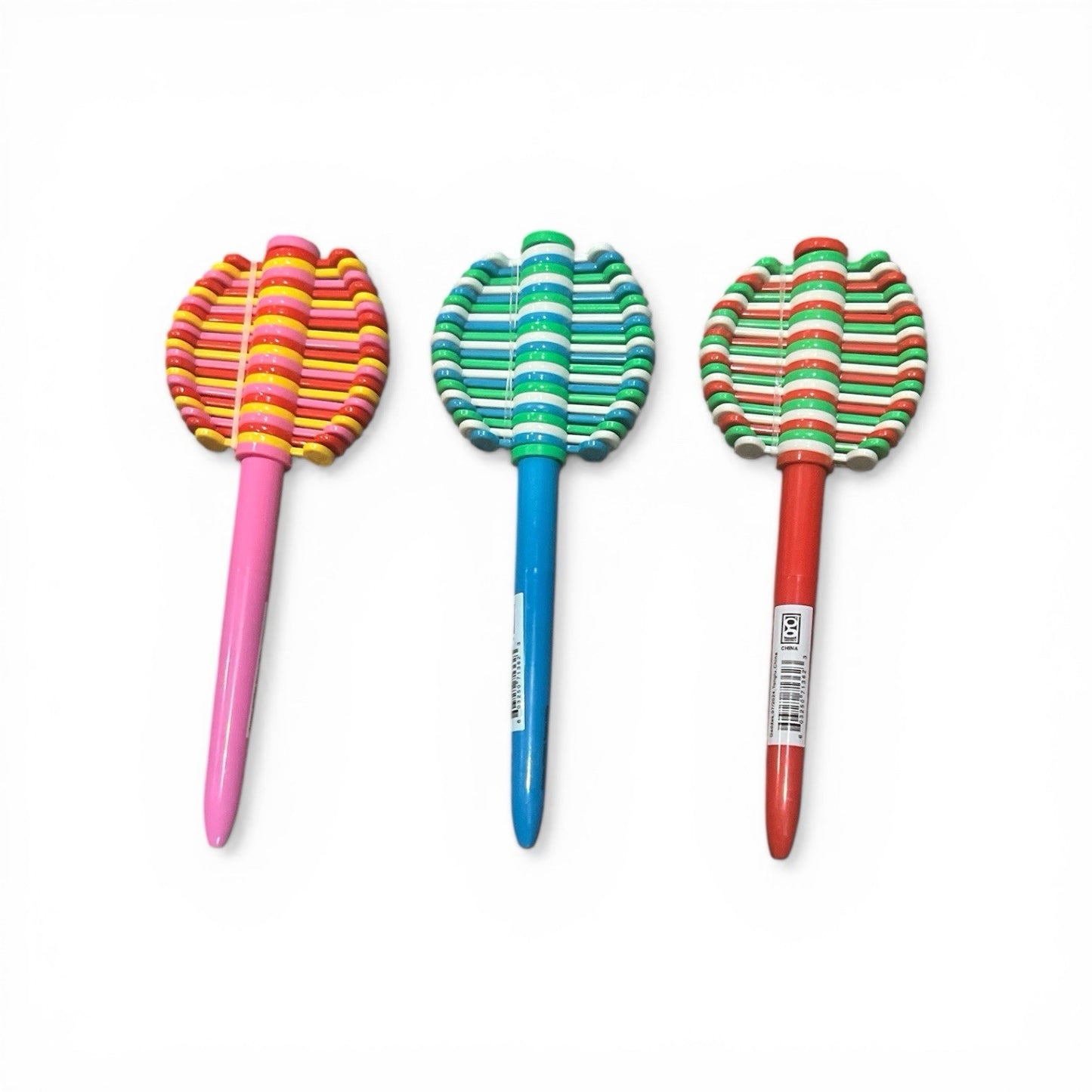 Spin Topper Pens 12 Pack Novelty Pens, Raymond Geddes