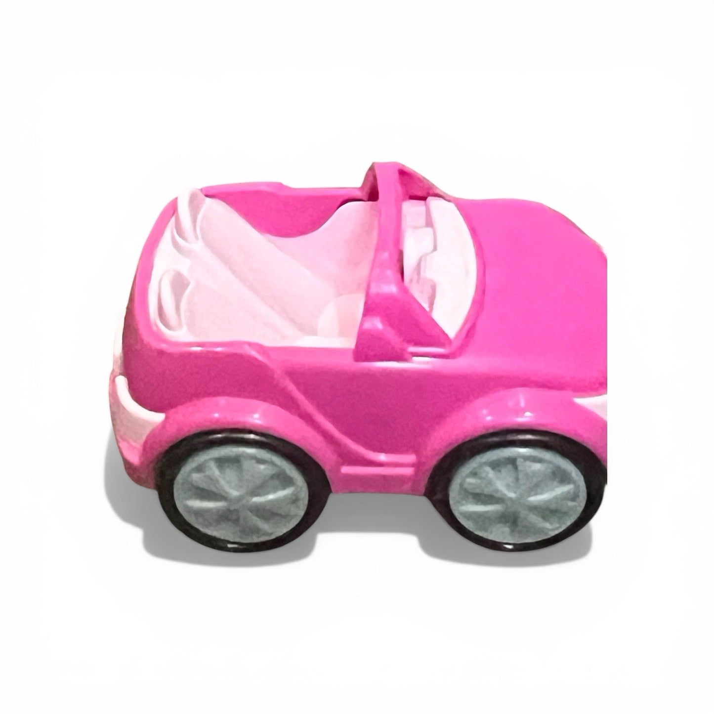 Fashion Doll Convertible Car – Pink 2 Seater Toy Vehicle
