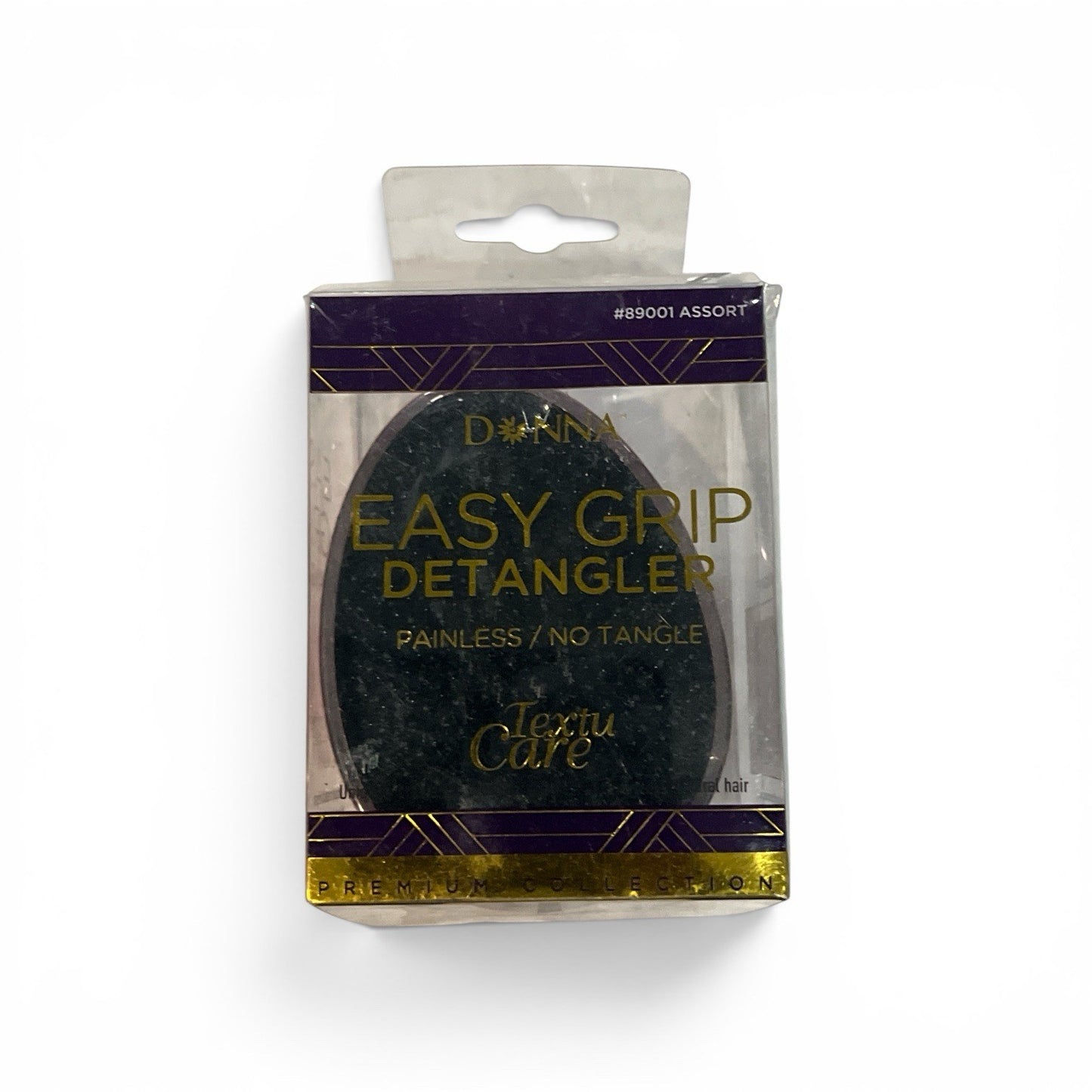 Detangler Hair Brush Pink Easy Grip – Donna No-Tangle