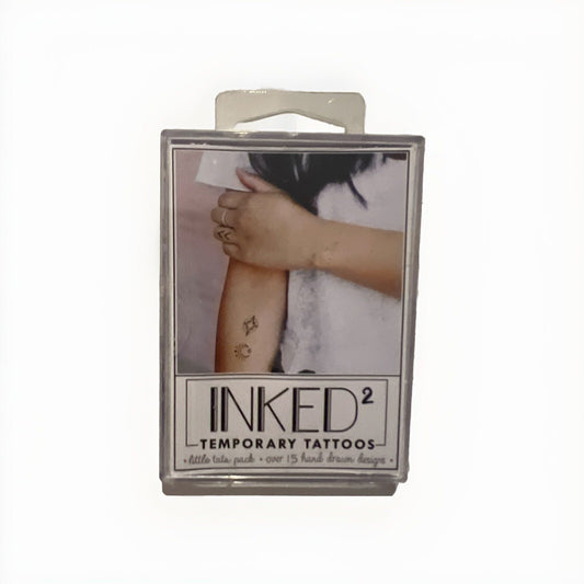 Waterproof Temporary Tattoos 15+ Hand-Drawn Designs - Inked