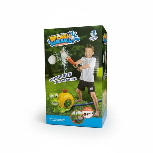 Kids Baseball Water Sprinkler Toy – 360-Degree Spray Set
