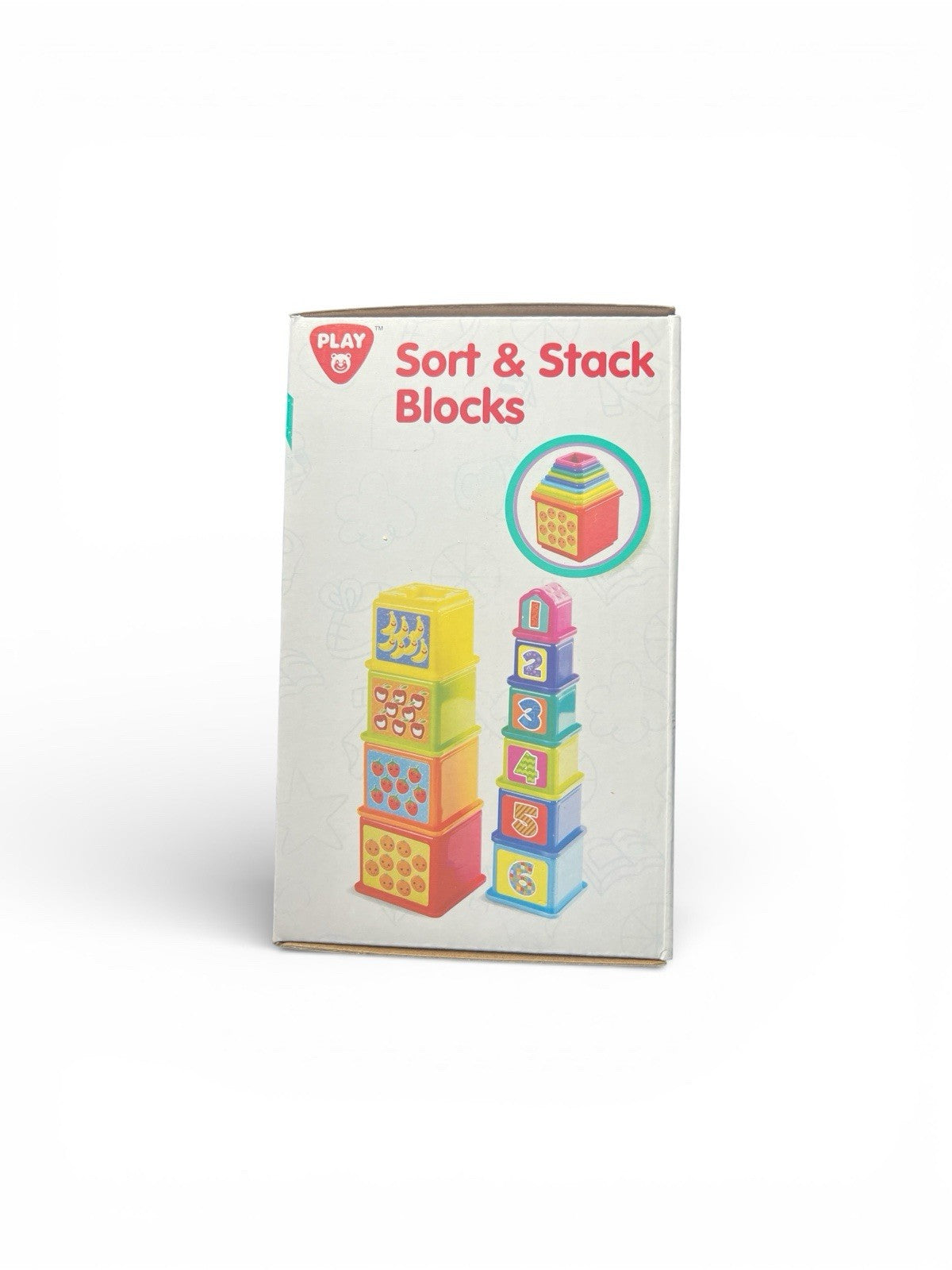 Sort & Stack Blocks Toddler Learning Toy by PlayGo