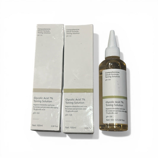 Glycolic Acid 7% Toner 2-Pack Discount Skincare Set