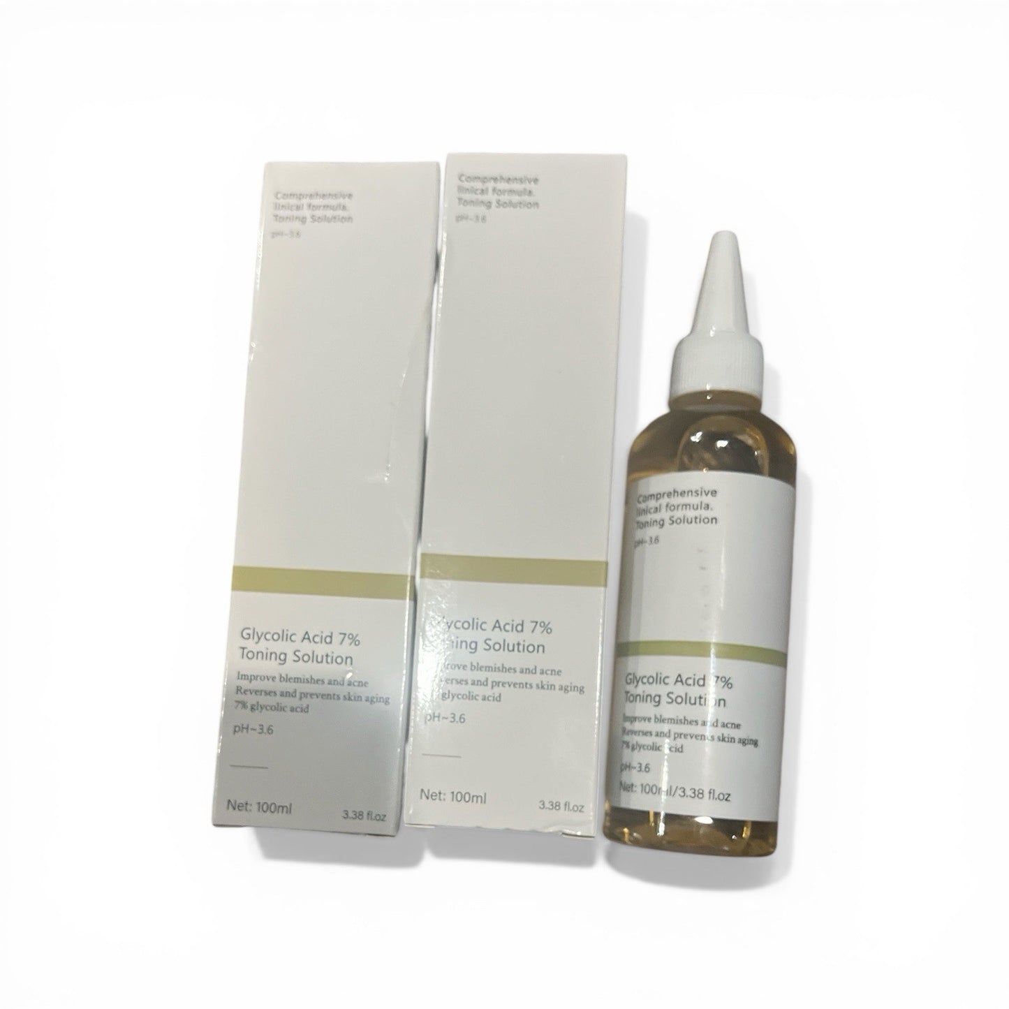 Glycolic Acid 7% Toner 2-Pack Anti-Acne Skincare Set