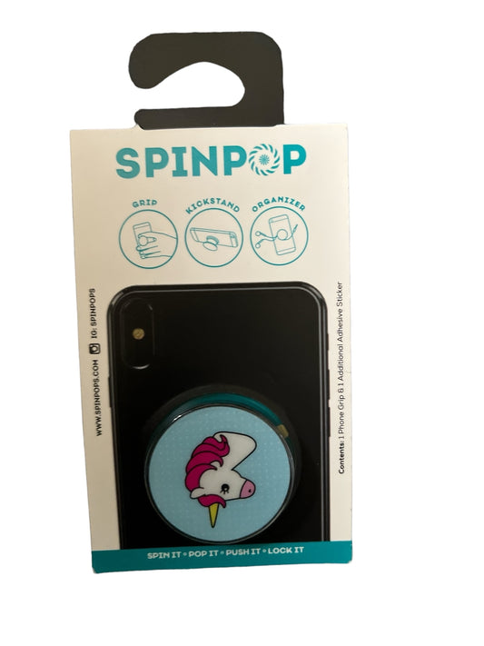 Unicorn Phone Grip & Pop-Up Kickstand Organizer - SpinPop