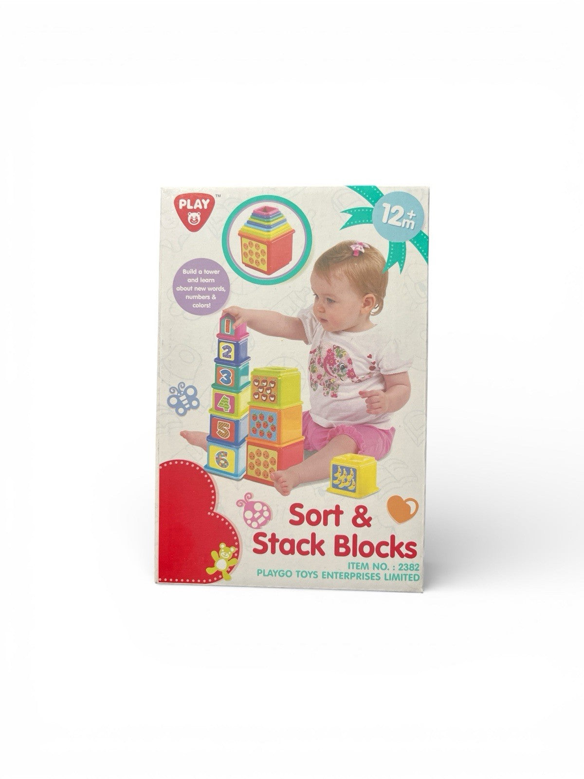 Sort & Stack Blocks Toddler Learning Toy by PlayGo