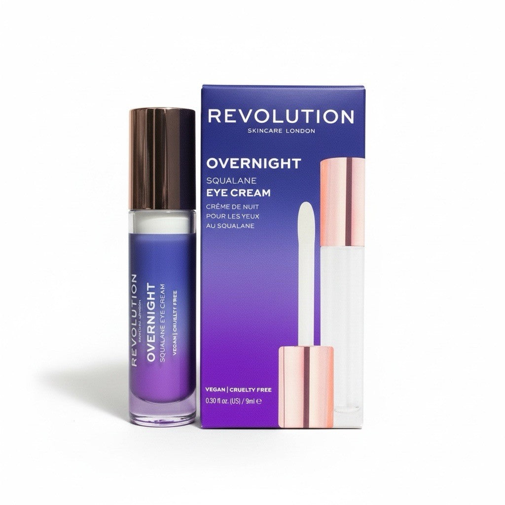 Squalane Eye Cream - Overnight Vegan Care by Revolution