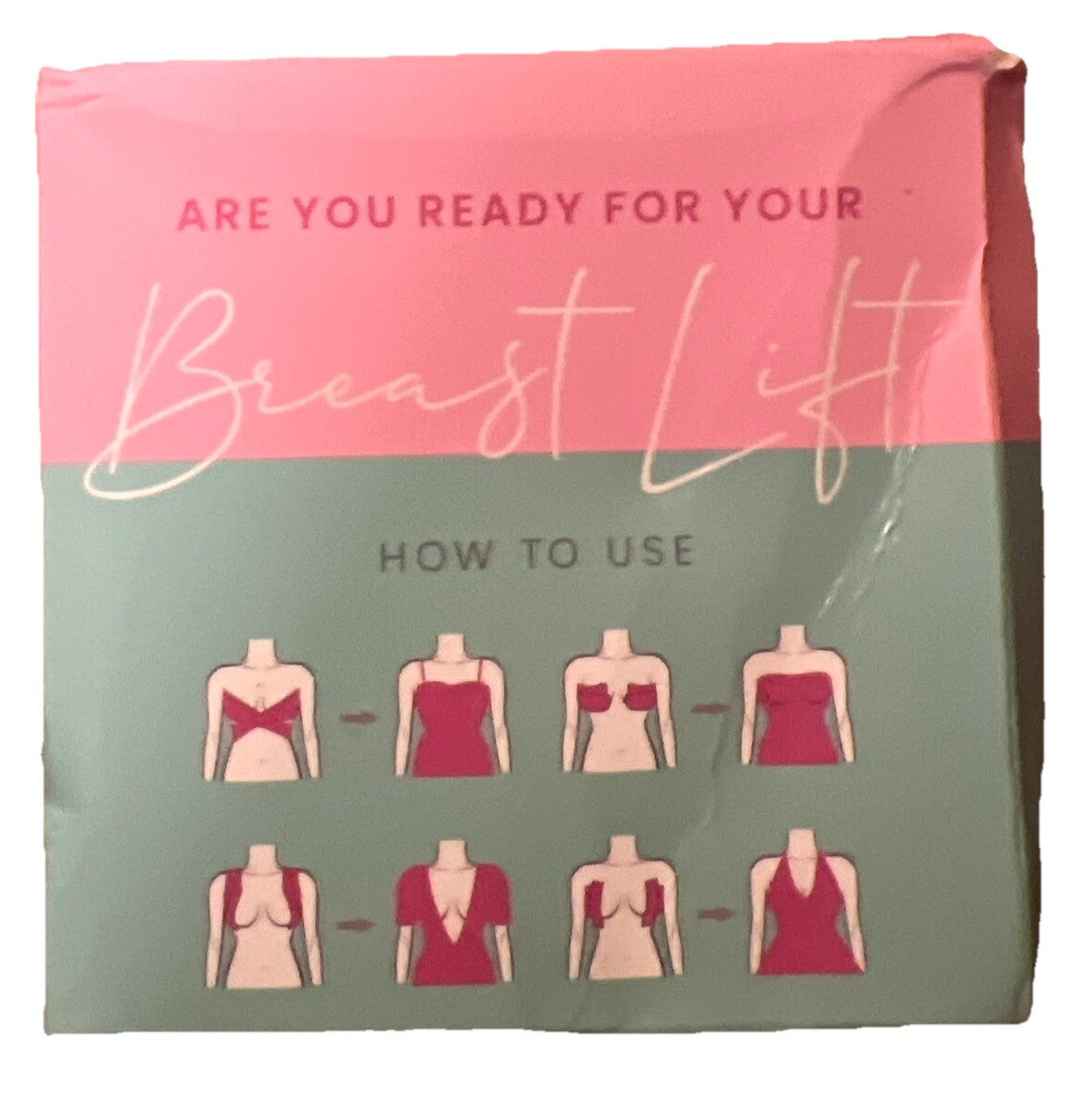Sweat-Resistant Breast Lift Tape - Beige Invisible Bra