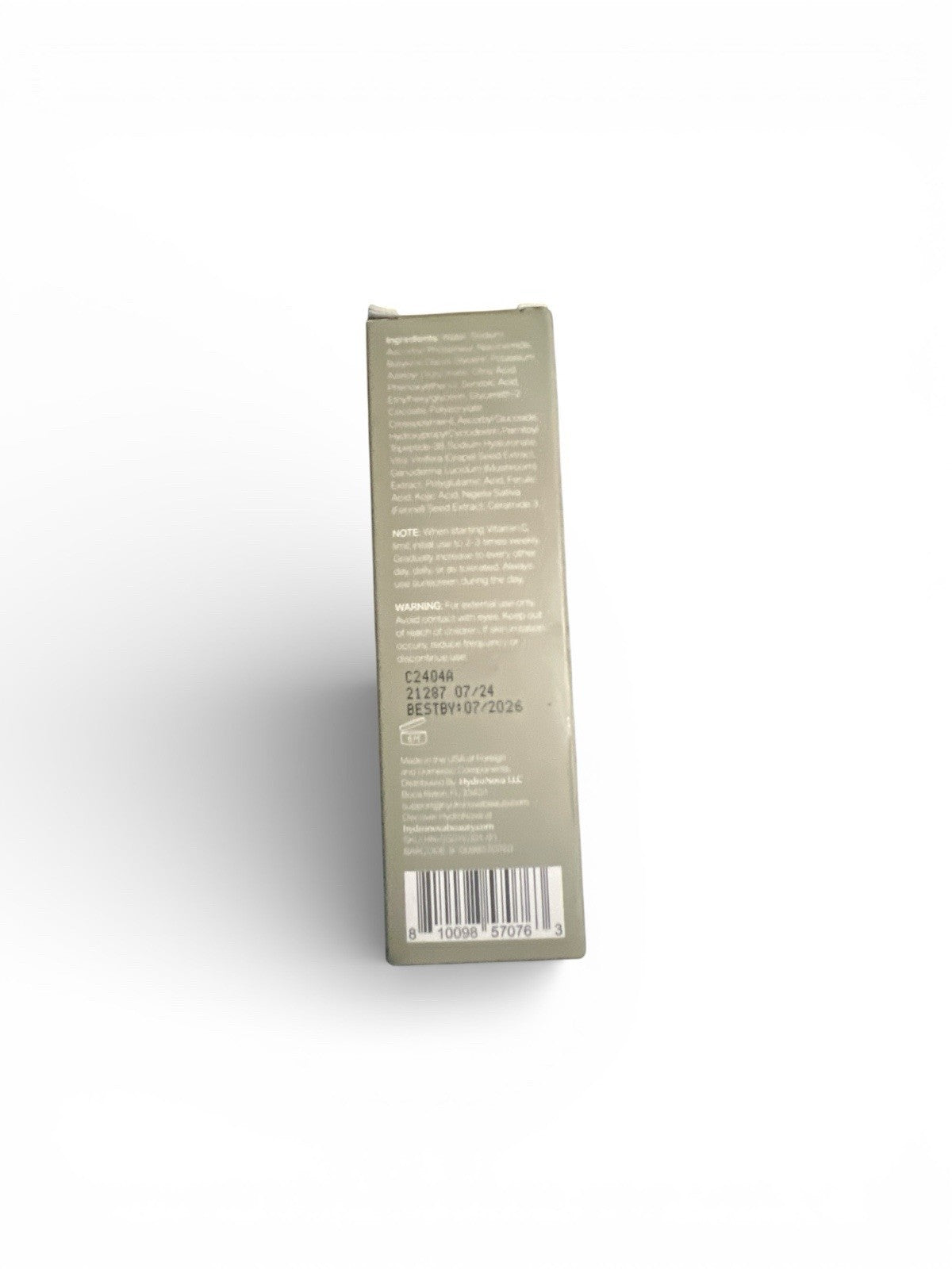 Vitamin C Sculpting Serum 30ml, Total Rewind — HydroNova