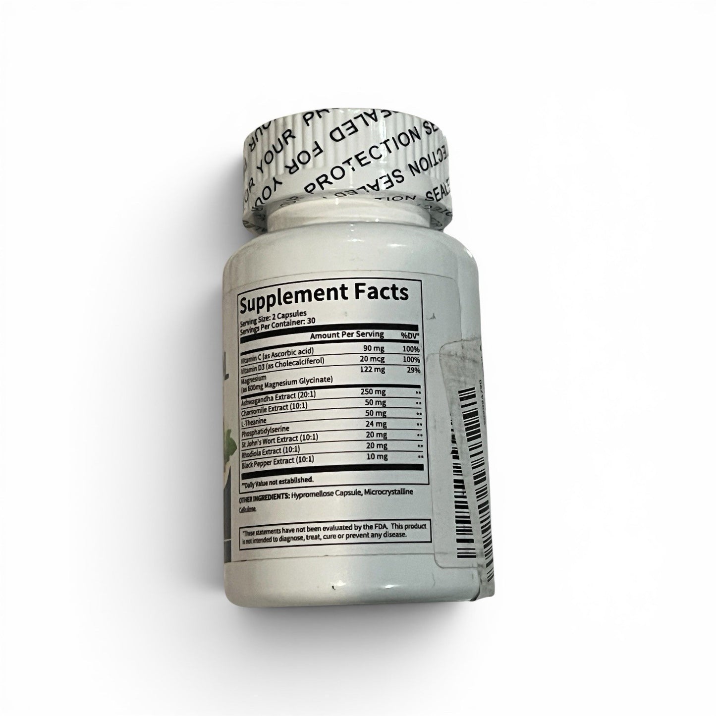 Cortisol Supplement 60 Caps Stress Support - Alliwise