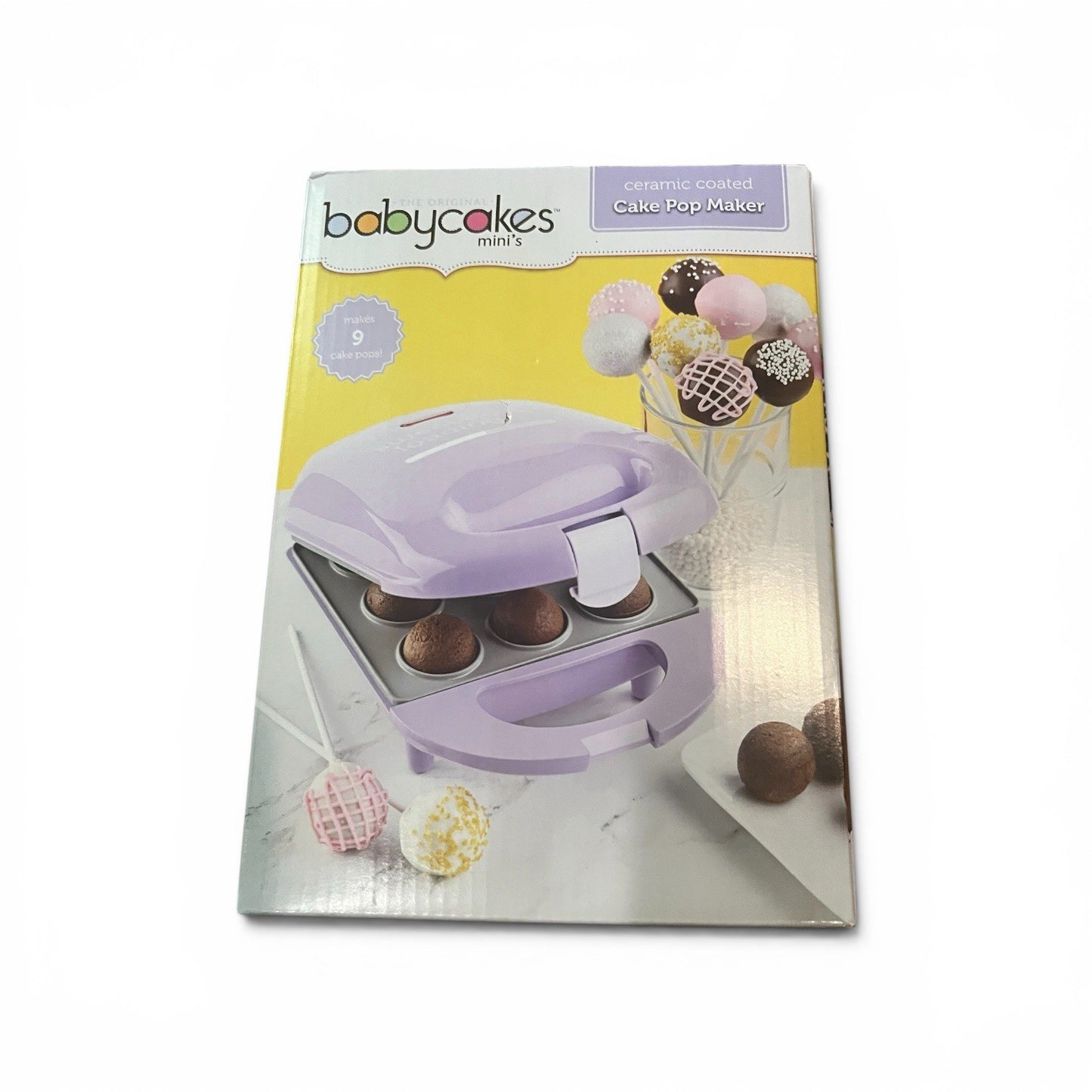 Mini Cake Pop Maker 9-Pop Capacity Baker - Babycakes