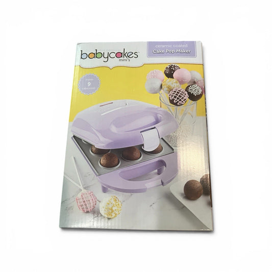 Mini Cake Pop Maker 9-Pop Capacity Baker - Babycakes