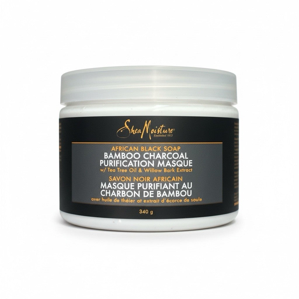 African Black Soap Charcoal Masque 12oz, SheaMoisture