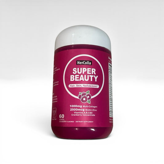 Collagen Gummies for Hair, Skin & Nails - HerColla 60ct