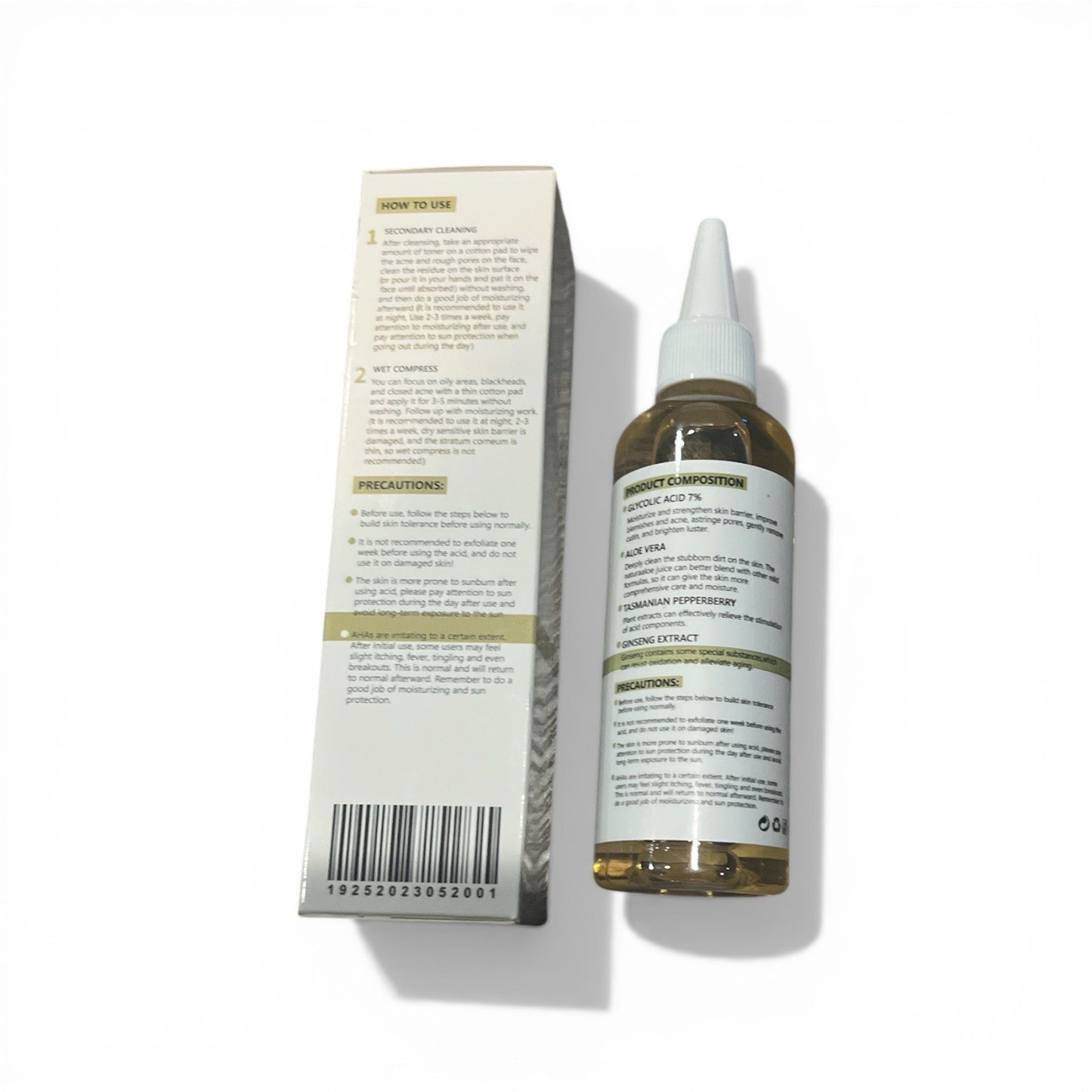 Glycolic Acid 7% Toner Daily Anti-Acne Face Solution