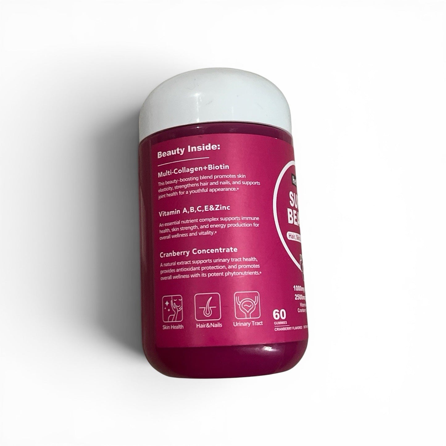 Collagen Gummies for Hair, Skin & Nails - HerColla 60ct