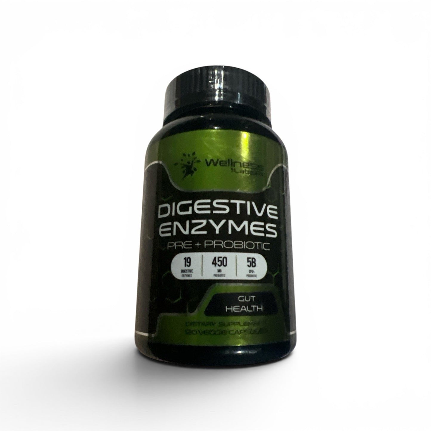 Digestive Enzymes 120 Capsules with Probiotic & Prebiotic