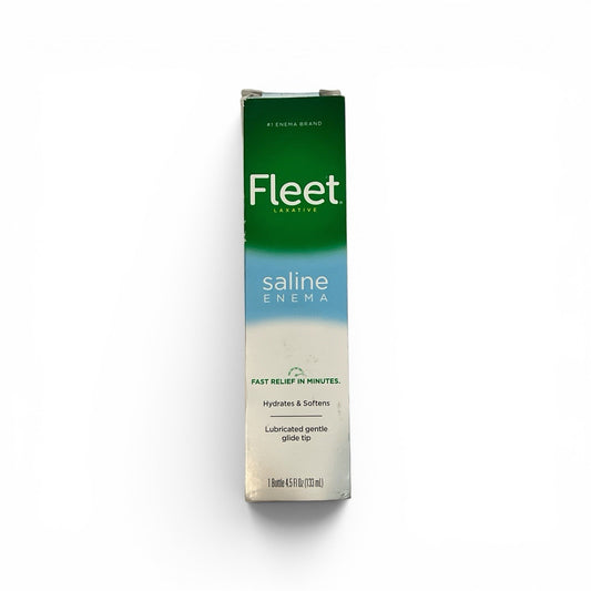 Saline Enema 4.5 oz Adult Constipation Relief – Fleet