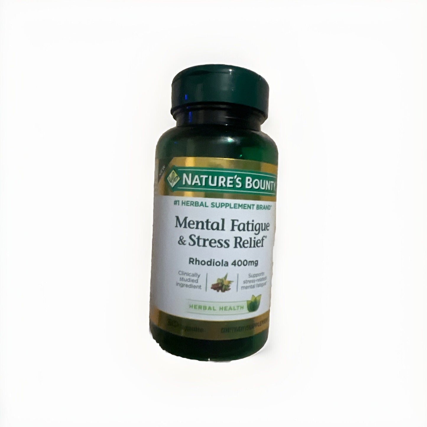 Rhodiola 400mg Stress Relief Capsules - Nature's Bounty