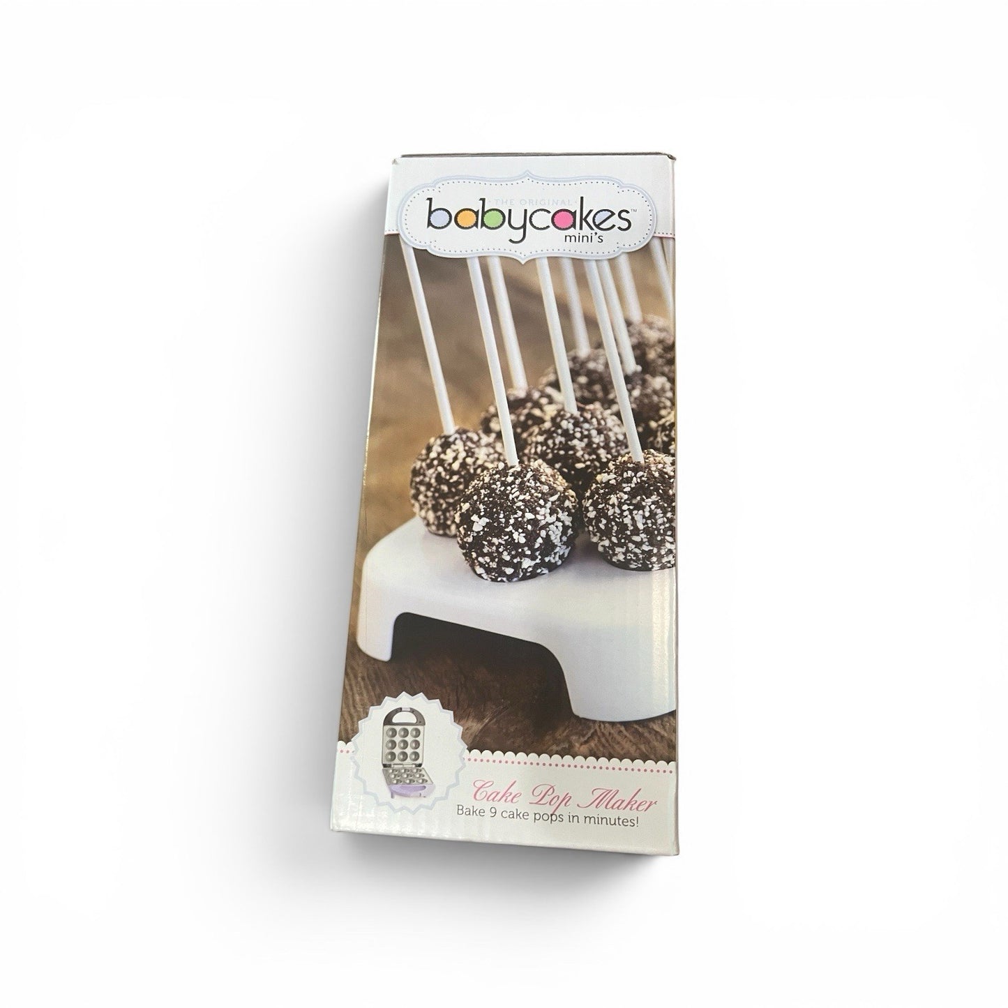 Mini Cake Pop Maker 9-Pop Capacity Baker - Babycakes