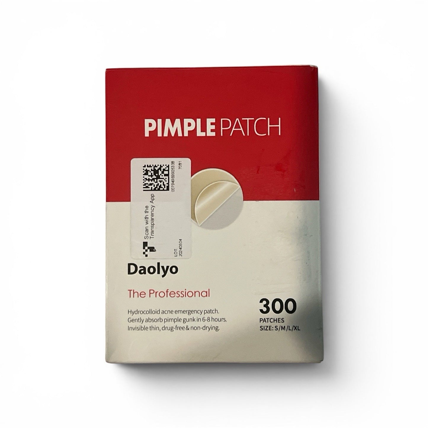 Hydrocolloid Pimple Patches 300 Ct Acne Treatment - Daolyo