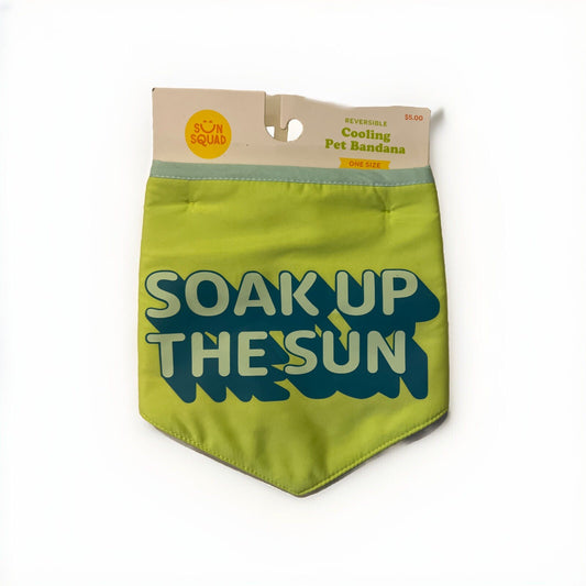 Cooling Pet Bandana, Reversible One Size – Sun Squad